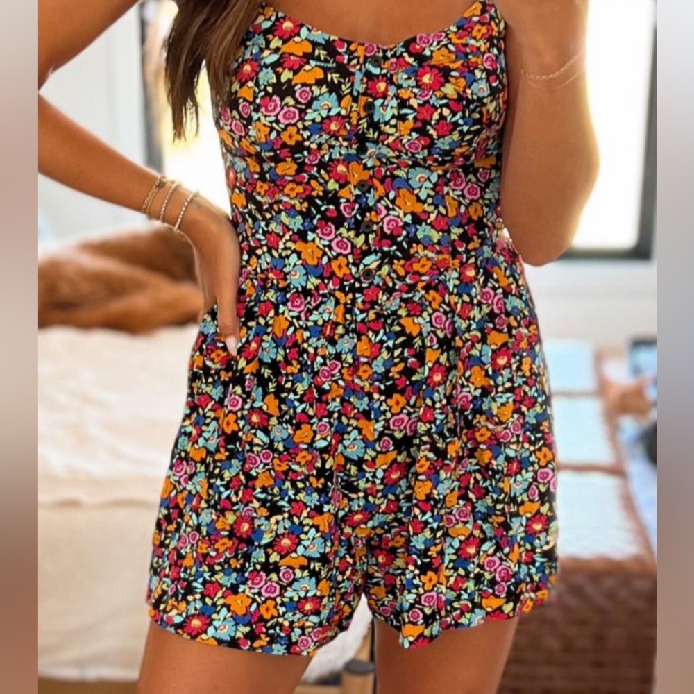Floral Romper